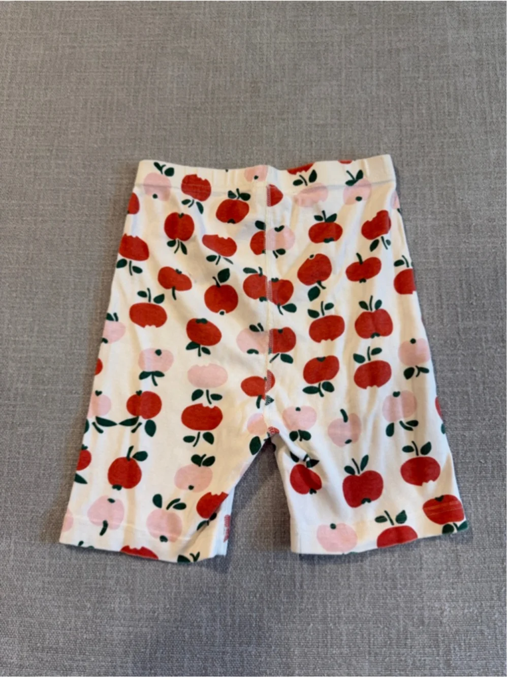 Hanna Andersson Apple of My Eye Organic Cotton shorts Pajama Set girls size 10